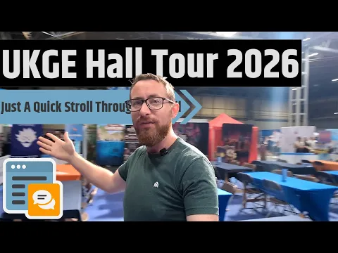 UKGE Hall Floor Tour - Let's Check Out the Last Day Together!