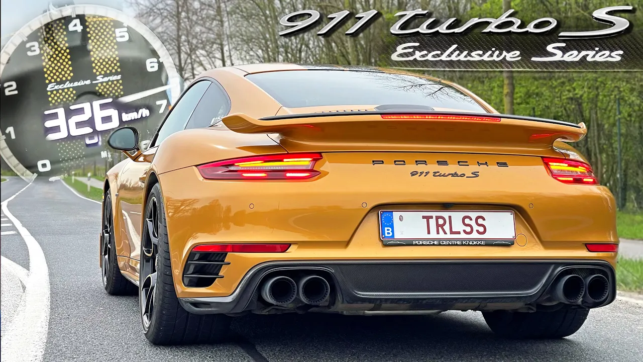 Porsche 911 Turbo S Exclusive Series | 0-100 100-200 200-300 & SOUND