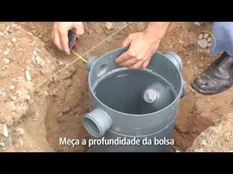 Caixa de Gordura 100N Cesto Limpeza Tigre