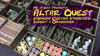 Altar Quest: Foamcore Insert / Organizer (Inboxing)