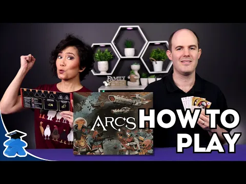 Arcs - Official How to Play Video. Complete, Clear Concise Board Game Tutorial