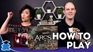 Arcs - Official How to Play Video. Complete, Clear Concise Board Game Tutorial