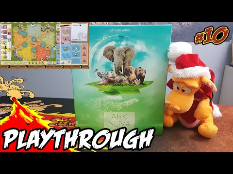 Ark Nova: Zoo Map Pack 1 - Solo Playthrough (Geographical Zoo)