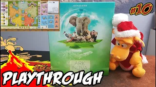 Ark Nova: Zoo Map Pack 1 - Solo Playthrough (Geographical Zoo)