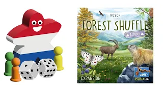 how to play Forest Shuffle - Alpine Expansion