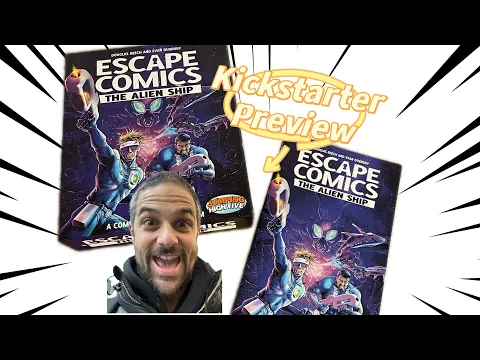 Escape Comics |Kickstarter Board Game Preview|