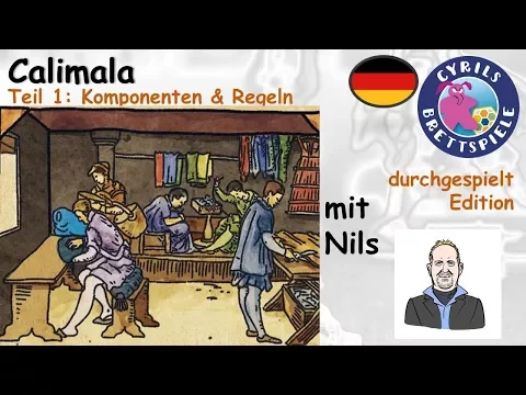 Cyrils Brettspiele - Calimala Brettspiel (S152E01) - Komponenten & Regeln