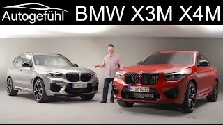 BMW X3M and X4M Competition REVIEW Exterior Interior Sound - Autogefühl