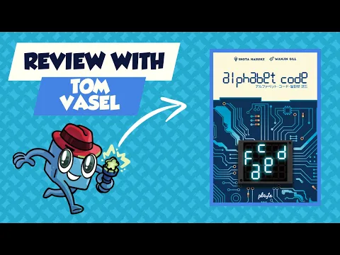 Alphabet Code Review: Quick Take with Tom Vasel