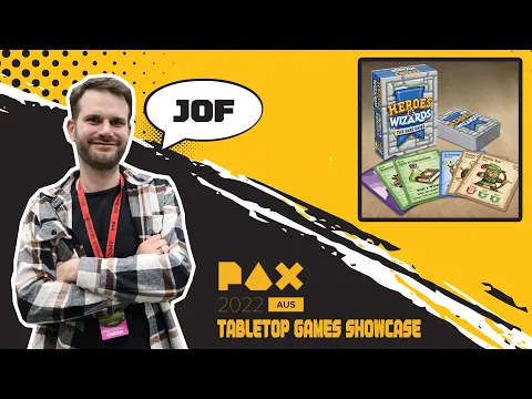 Heroes and Wizards - By JofGames - PAX 2022 Tabletop Games Showcase