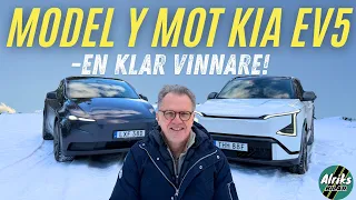 Tesla Model Y mot Kia EV5 – en klar vinnare!