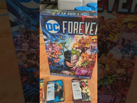 New Superhero board game - DC Forever from @WizKidsOfficial
