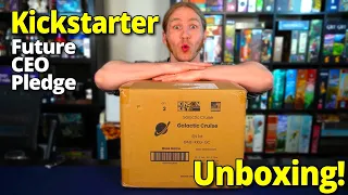 Galactic Cruise Kickstarter Future CEO Pledge Unboxing