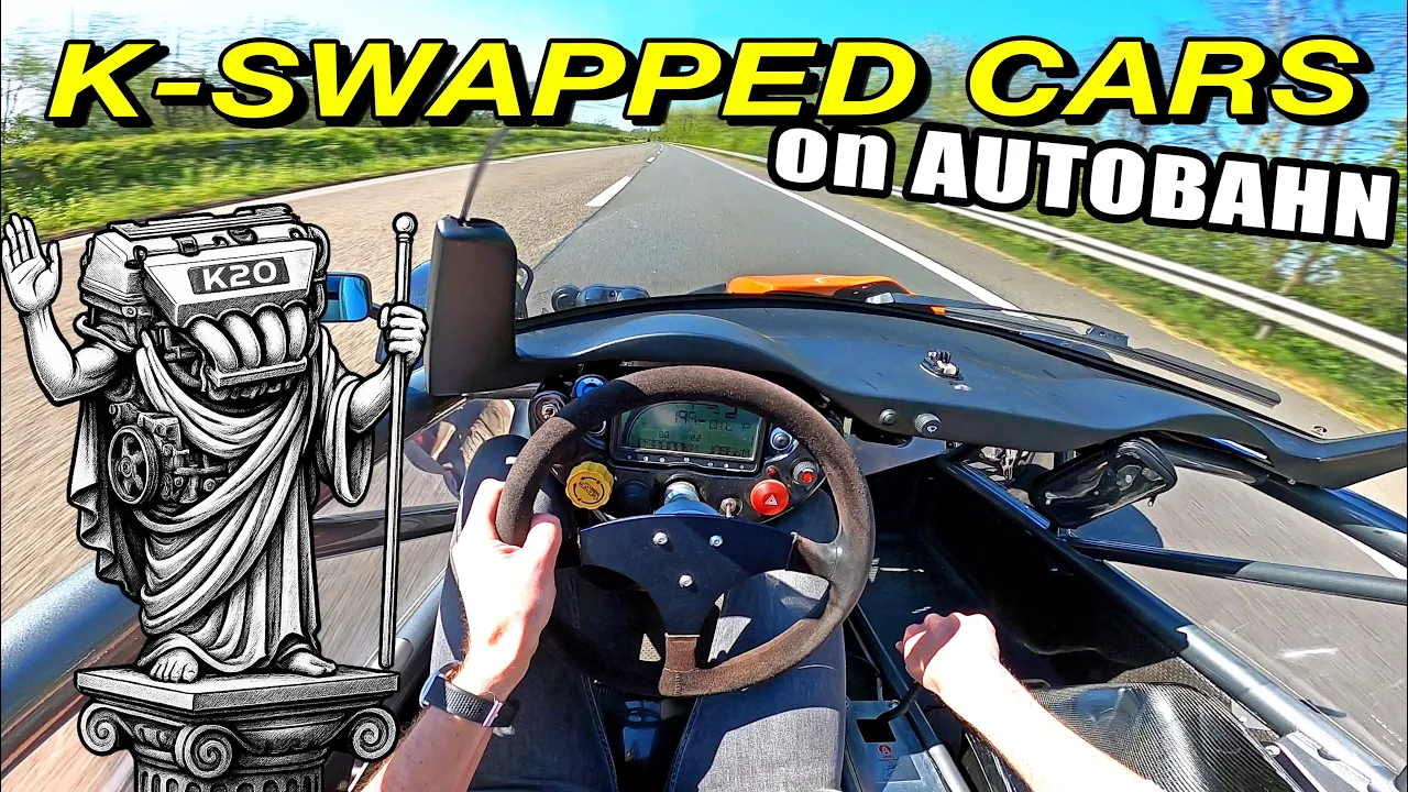 TOP 5 // HONDA K20 & K24 VTEC ENGINES SWAPS // REVIEW on AUTOBAHN!