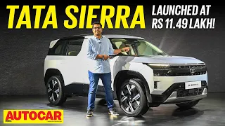 New Tata Sierra - It’s here! | First Look | Autocar India