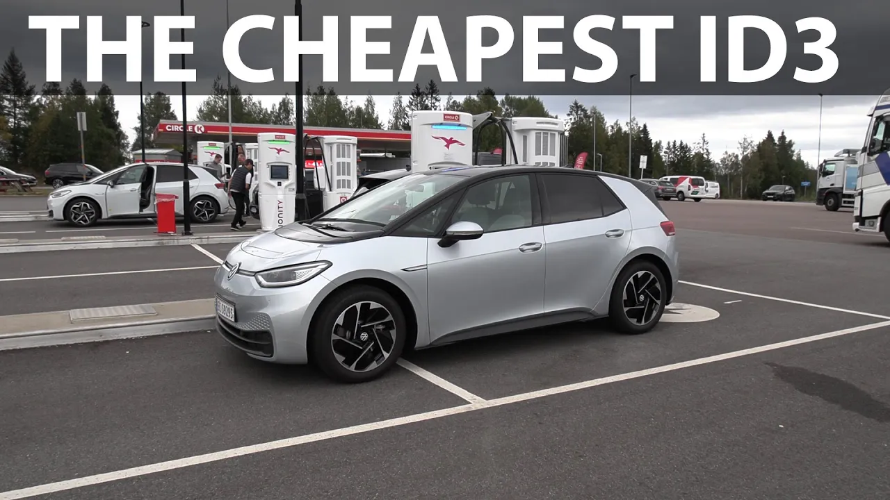 VW ID3 55 kWh range test
