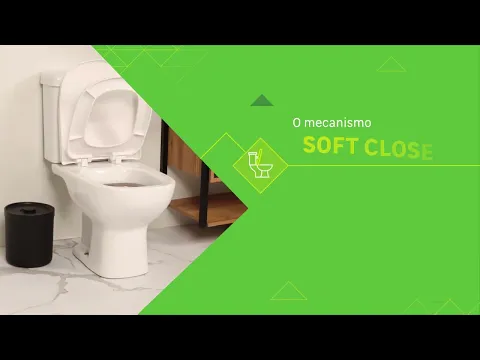 Assento Sanitário Boss Poliéster Bege Fosco Fechamento Suave Policlass