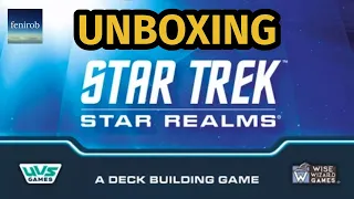 Star Trek: Star Realms | Unboxing (No Talking)