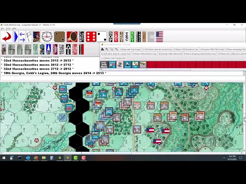 Longstreet Attacks - The Whirlpool - 6:40pm turn