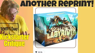 Labyrinth Chronicles (B) Nostalgia and Components!? - Kickstarter Critique Review