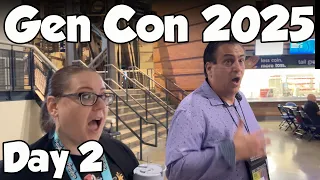 Gen Con 2025 Day 2 Vlog - Big Game Bash