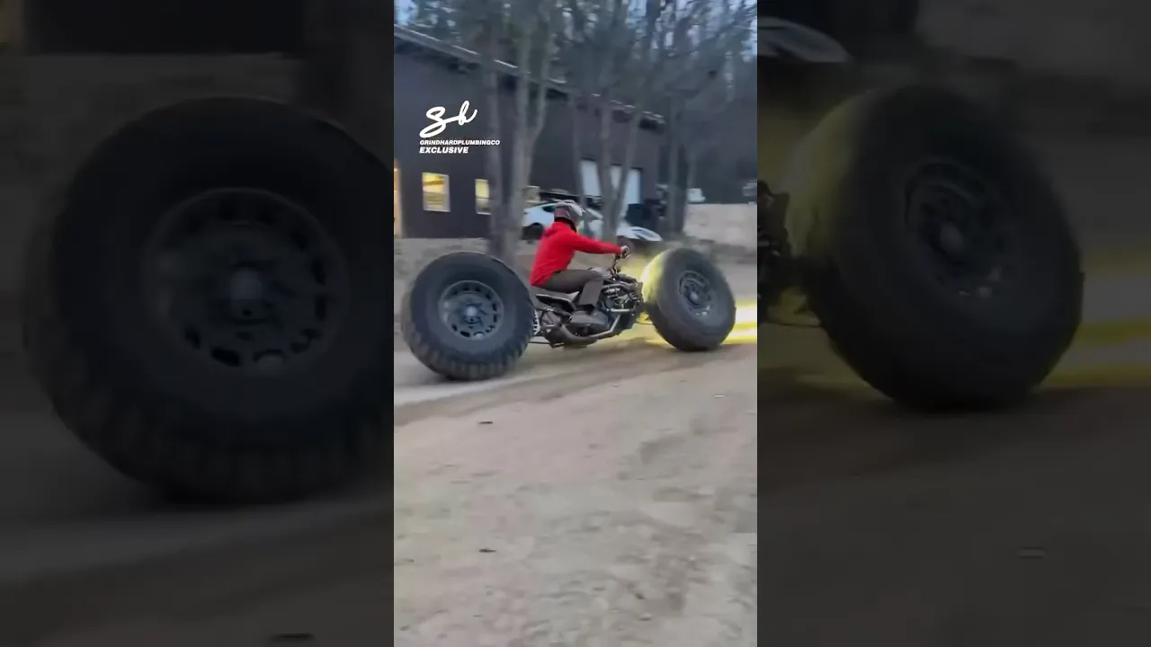 It's like the homemade version of a Tron bike! 😱 #bike #tron #vehicle
