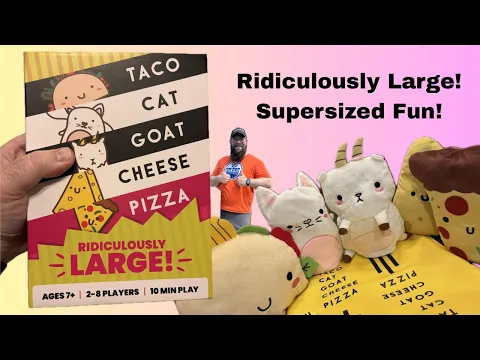 Ridiculously Large Taco Cat Goat Cheese Pizza Review and Comparison