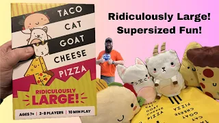 Ridiculously Large Taco Cat Goat Cheese Pizza Review and Comparison