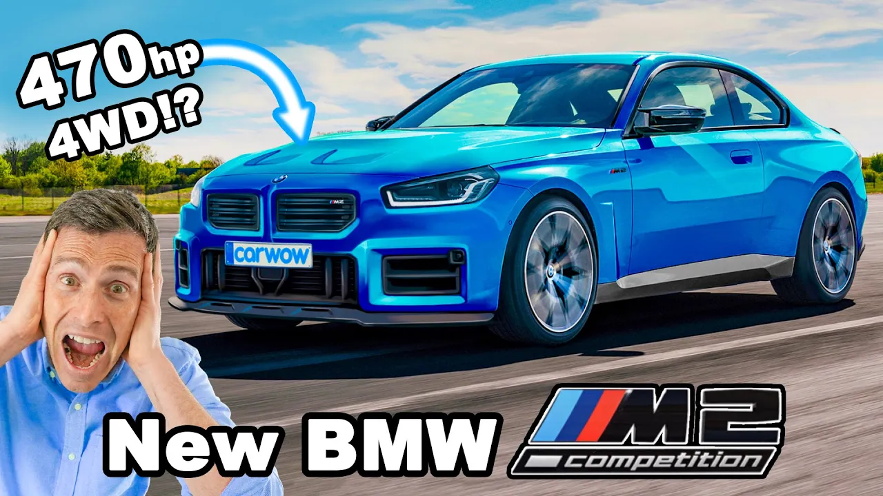 New BMW M2 Competition - it'll have 4WD & 470hp!!