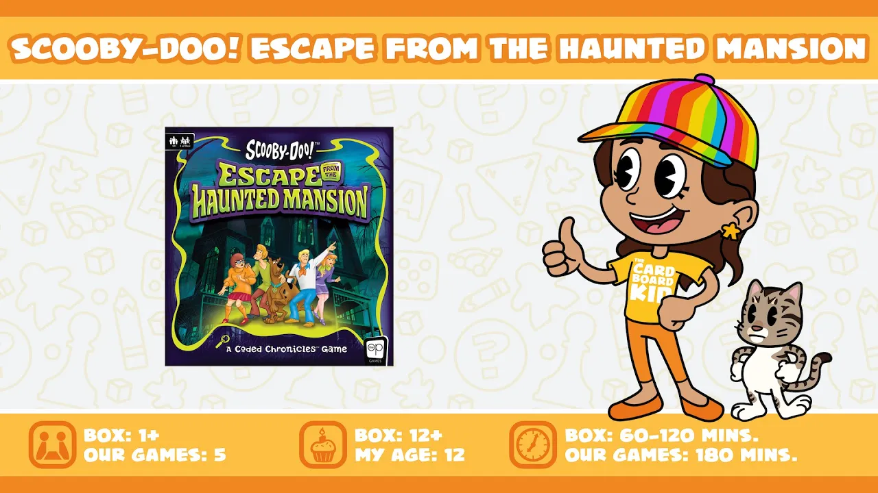 The Cardboard Kid - 346: Scooby-Doo! Escape from the Haunted Mansion