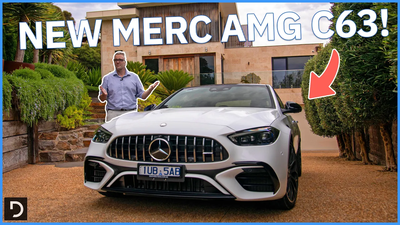 We Drove The New Mercedes-AMG C63: Worth It Without V8? | Drive.com.au