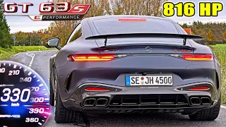 2026 Mercedes-AMG GT 63 SE 816HP // 0-100 100-200 200-300 SOUND & POV