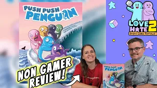 Push Push Penguin – Family Mayhem On Ice Where Second Place Wins! | Non-Gamer’s Review