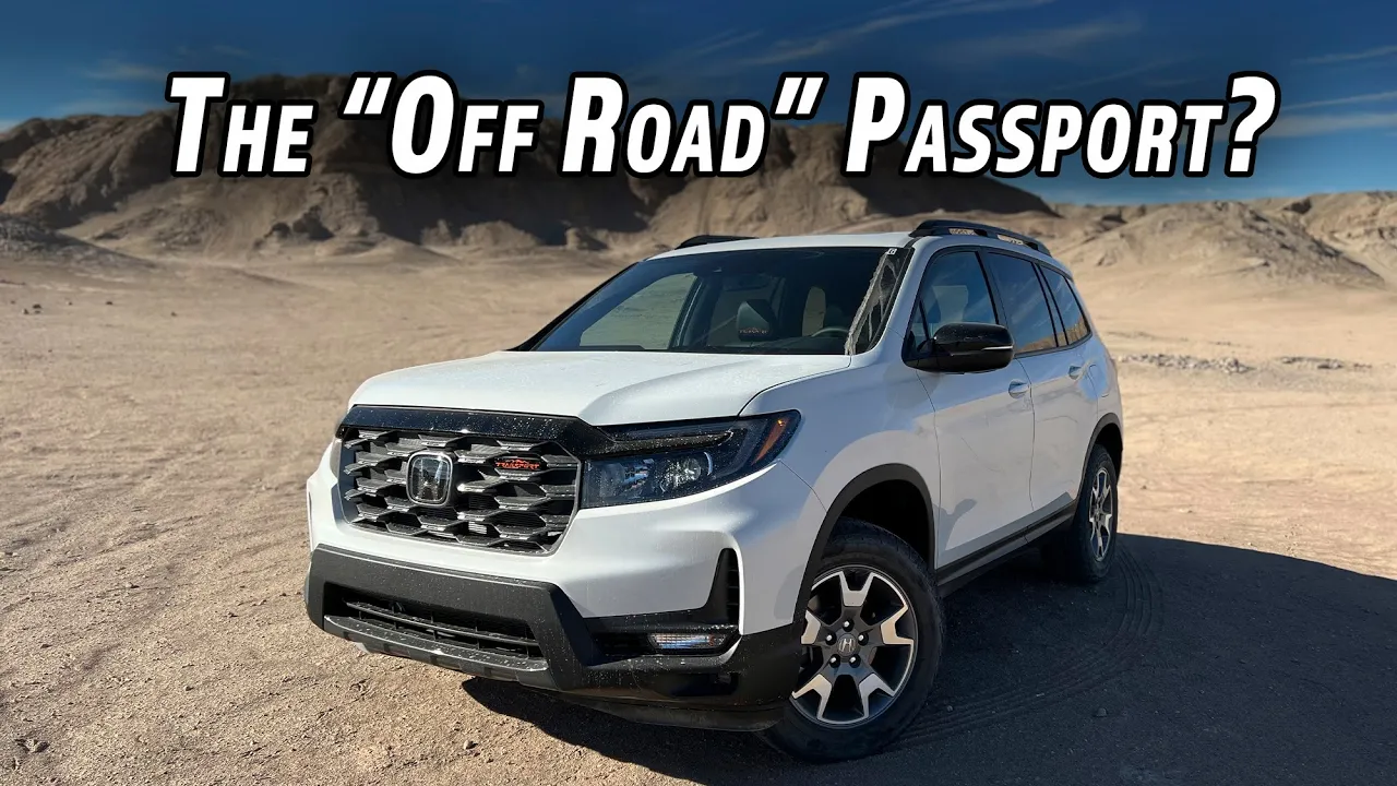 Honda's Passport Gets A Rugged Nose Job For 2022  | Honda Passport TrailSport First Drive