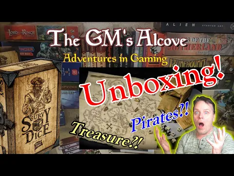Scurvy Dice | Unboxing | Pirate Dice Game