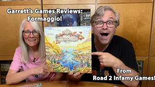 Garrett's Games Reviews Formaggio from Road to Infamy Games