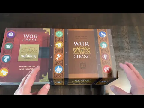 War Chest: Nobility Expansion (Alderac) - Unboxing
