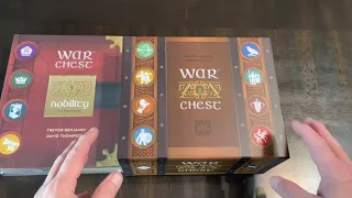 War Chest: Nobility Expansion (Alderac) - Unboxing