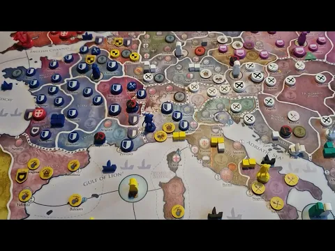 Europa Universalis. The Price of Power - 12. Situation End of turn 3 of the second Age.