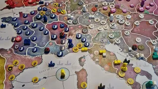 Europa Universalis. The Price of Power - 12. Situation End of turn 3 of the second Age.