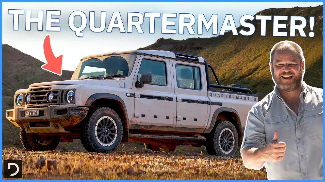 Is The Ineos Grenadier Quartermaster The Perfect Off-Road Adventure Ride? | Drive.com.au