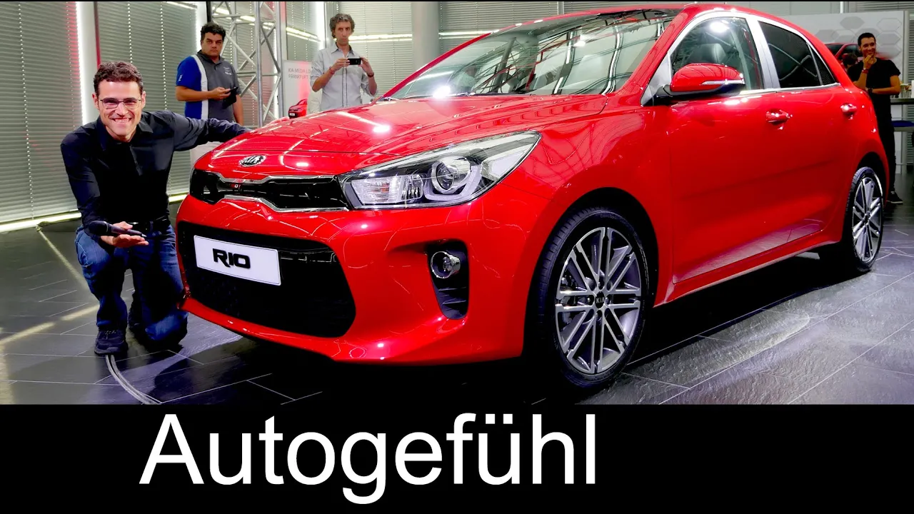 All-new Kia Rio World Premiere Exterior Interior REVIEW neu 2017/2018 - Autogefühl
