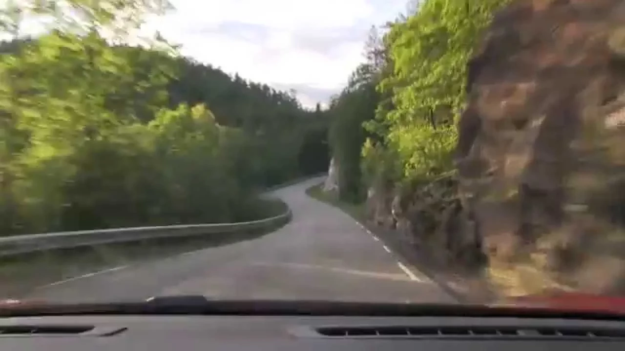 Driving from Stabbestad to Sannidal