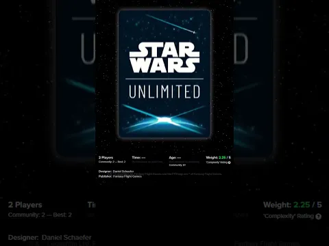 Star Wars: Unlimited โ Spark of Rebellion 2024 Board Game quick Review, sneak peek, features #game
