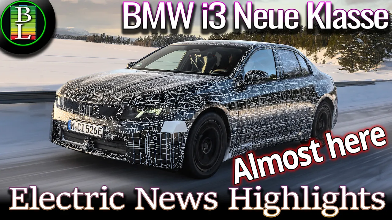 ENH - New BMW i3 Neue Klasse is showed soon