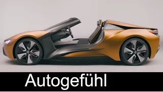 BMW i8 Spyder as BMW i Vision Future Interaction Concept - Autogefühl
