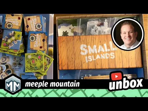 Small Islands - Unboxing with music - Boardgame Brody