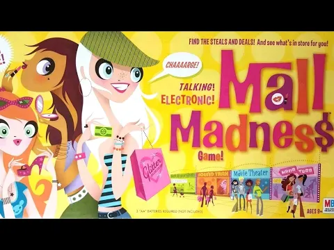 Ep 161: Electronic Mall Madness Board Game Review (Milton Bradley 2004 ed) + How To Play