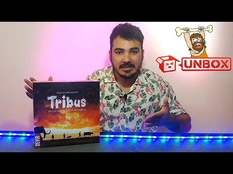 UNBOXING DE TRIBUS "EN LOS ALBORES DE LA HUMANIDAD"