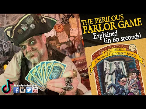 Lemony Snicket’s Perilous Parlor Game explained (in 60 seconds)!